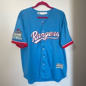 Gallo 13 Texas Rangers Jersey *missing one button*